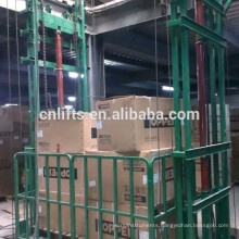 5ton Wall mounted hydraulic goods lift elevator platform for warehouse